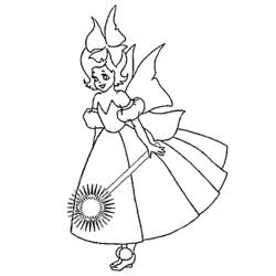 Coloring page: Fairy (Characters) #96013 - Free Printable Coloring Pages