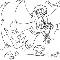 Coloring page: Fairy (Characters) #96020 - Free Printable Coloring Pages