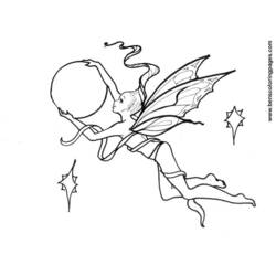 Coloring page: Fairy (Characters) #96021 - Free Printable Coloring Pages