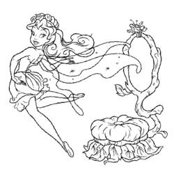 Coloring page: Fairy (Characters) #96033 - Free Printable Coloring Pages