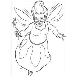 Coloring page: Fairy (Characters) #96049 - Free Printable Coloring Pages