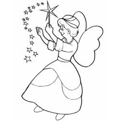 Coloring page: Fairy (Characters) #96050 - Printable coloring pages