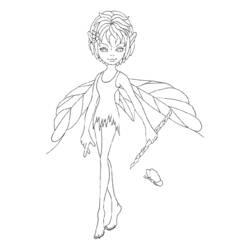 Coloring page: Fairy (Characters) #96054 - Printable coloring pages