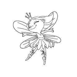 Coloring page: Fairy (Characters) #96072 - Free Printable Coloring Pages