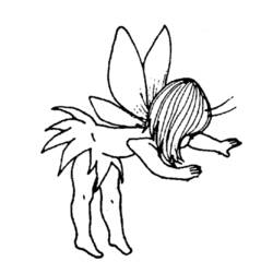 Coloring page: Fairy (Characters) #96086 - Free Printable Coloring Pages