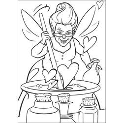 Coloring page: Fairy (Characters) #96097 - Free Printable Coloring Pages