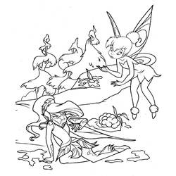 Coloring page: Fairy (Characters) #96100 - Free Printable Coloring Pages