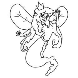 Coloring page: Fairy (Characters) #96113 - Free Printable Coloring Pages