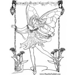 Coloring page: Fairy (Characters) #96123 - Free Printable Coloring Pages