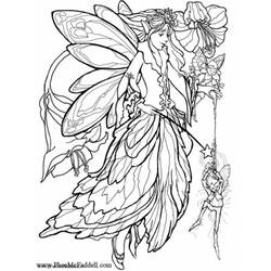 Coloring page: Fairy (Characters) #96138 - Free Printable Coloring Pages