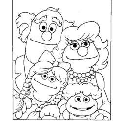 Coloring page: Family (Characters) #95079 - Free Printable Coloring Pages