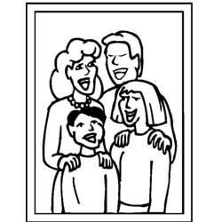 Coloring page: Family (Characters) #95094 - Free Printable Coloring Pages