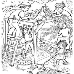 Coloring page: Family (Characters) #95104 - Free Printable Coloring Pages