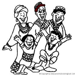 Coloring page: Family (Characters) #95126 - Free Printable Coloring Pages