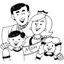 Coloring page: Family (Characters) #95172 - Free Printable Coloring Pages