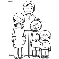Coloring page: Family (Characters) #95184 - Free Printable Coloring Pages