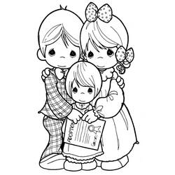 Coloring page: Family (Characters) #95194 - Free Printable Coloring Pages