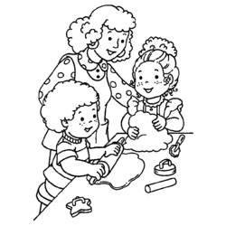 Coloring page: Family (Characters) #95207 - Free Printable Coloring Pages