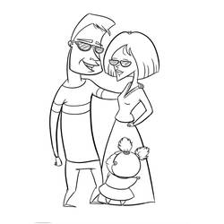 Coloring page: Family (Characters) #95228 - Free Printable Coloring Pages