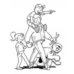 Coloring page: Family (Characters) #95253 - Free Printable Coloring Pages