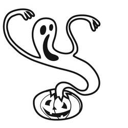 Coloring page: Ghost (Characters) #95442 - Free Printable Coloring Pages