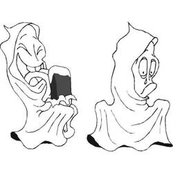 Coloring page: Ghost (Characters) #95448 - Free Printable Coloring Pages