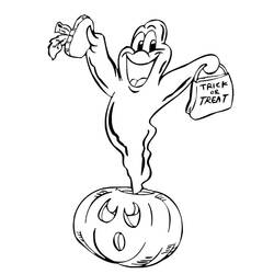 Coloring page: Ghost (Characters) #95451 - Free Printable Coloring Pages