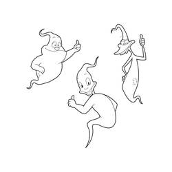 Coloring page: Ghost (Characters) #95454 - Free Printable Coloring Pages