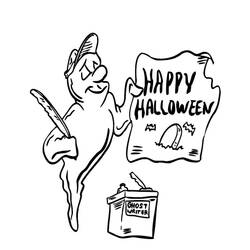 Coloring page: Ghost (Characters) #95485 - Free Printable Coloring Pages
