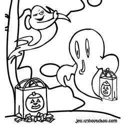 Coloring page: Ghost (Characters) #95486 - Free Printable Coloring Pages