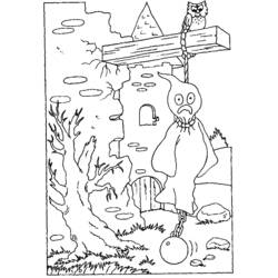 Coloring page: Ghost (Characters) #95487 - Free Printable Coloring Pages