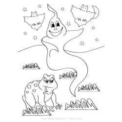 Coloring page: Ghost (Characters) #95493 - Free Printable Coloring Pages
