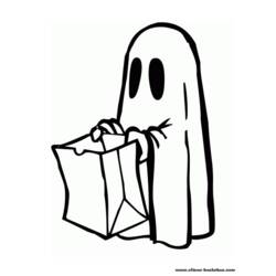 Coloring page: Ghost (Characters) #95506 - Free Printable Coloring Pages