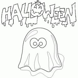 Coloring page: Ghost (Characters) #95520 - Printable coloring pages