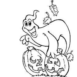 Coloring page: Ghost (Characters) #95527 - Free Printable Coloring Pages