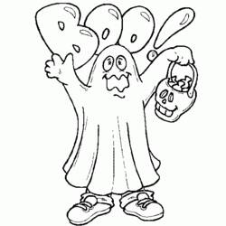 Coloring page: Ghost (Characters) #95536 - Printable coloring pages