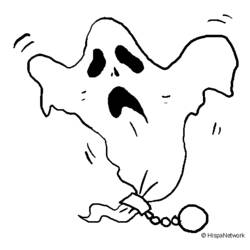 Coloring page: Ghost (Characters) #95555 - Printable coloring pages