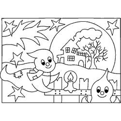 Coloring page: Ghost (Characters) #95586 - Free Printable Coloring Pages