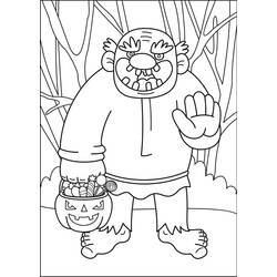 Coloring page: Goblin (Characters) #204029 - Free Printable Coloring Pages