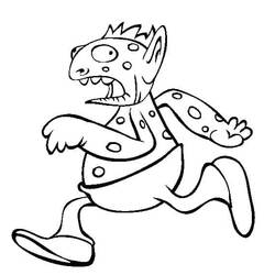 Coloring page: Goblin (Characters) #204032 - Free Printable Coloring Pages