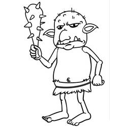 Coloring page: Goblin (Characters) #204033 - Free Printable Coloring Pages
