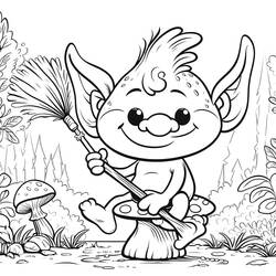 Coloring page: Goblin (Characters) #204038 - Free Printable Coloring Pages