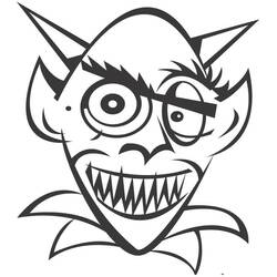 Coloring page: Goblin (Characters) #204047 - Free Printable Coloring Pages