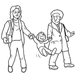 Coloring page: Grandparents (Characters) #150622 - Printable coloring pages