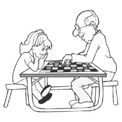 Coloring page: Grandparents (Characters) #150637 - Printable coloring pages