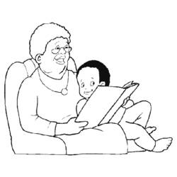 Coloring page: Grandparents (Characters) #150647 - Printable coloring pages