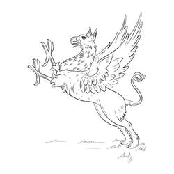 Griffin (Characters) coloring page #197324 to print and color
