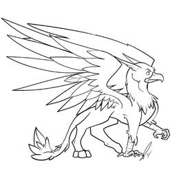 Griffin (Characters) coloring page #197326 to print and color