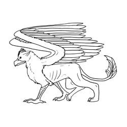 Griffin (Characters) coloring page #197327 to print and color