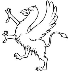 Griffin (Characters) coloring page #197332 to print and color